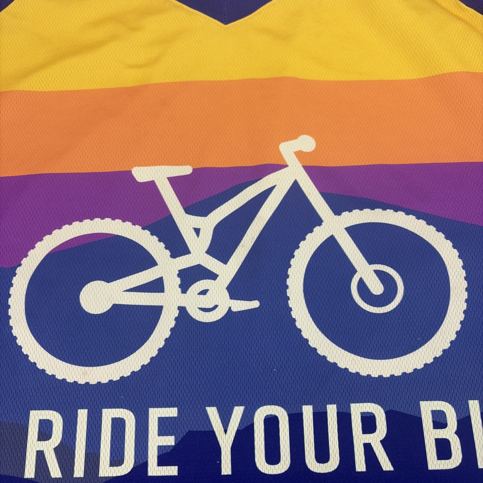 Cognative MTB Men’s XL Performance Colorful Biking Cycling Shirt Quick Dry Tee