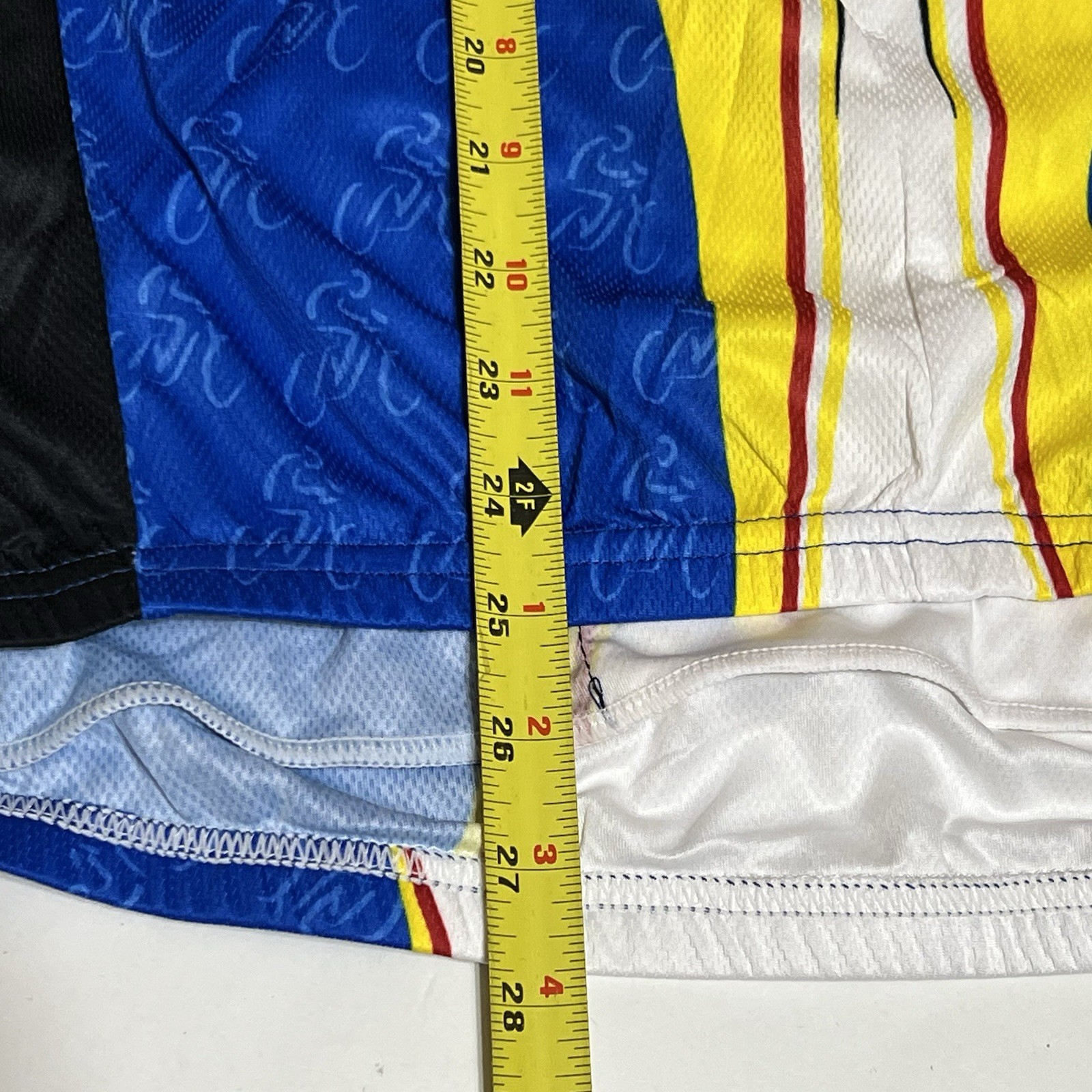 Voler Cycling Jersey Size Mens XL Team Mayo Clinic White Blue Yellow