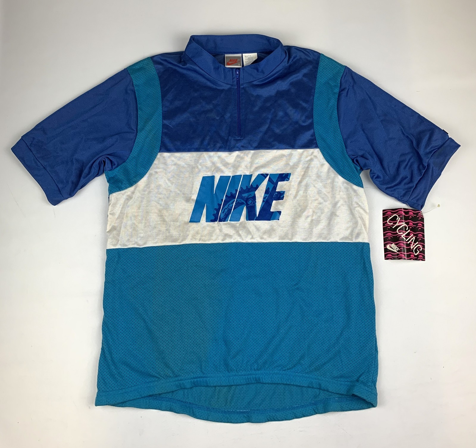 Vintage Nike Cycling Jersey Size Small – NOS