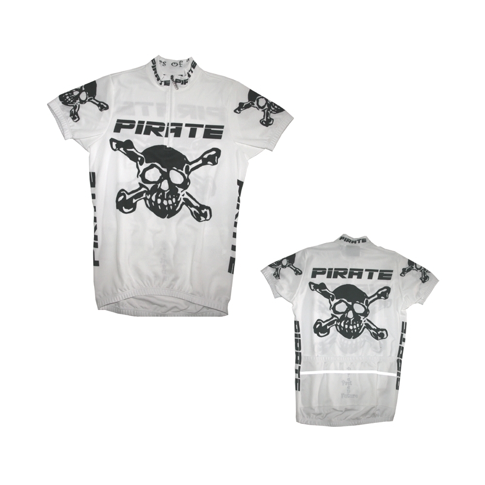 Pirate Jersey White, Skull, Skull, Pirate, Pirates, China Misprints
