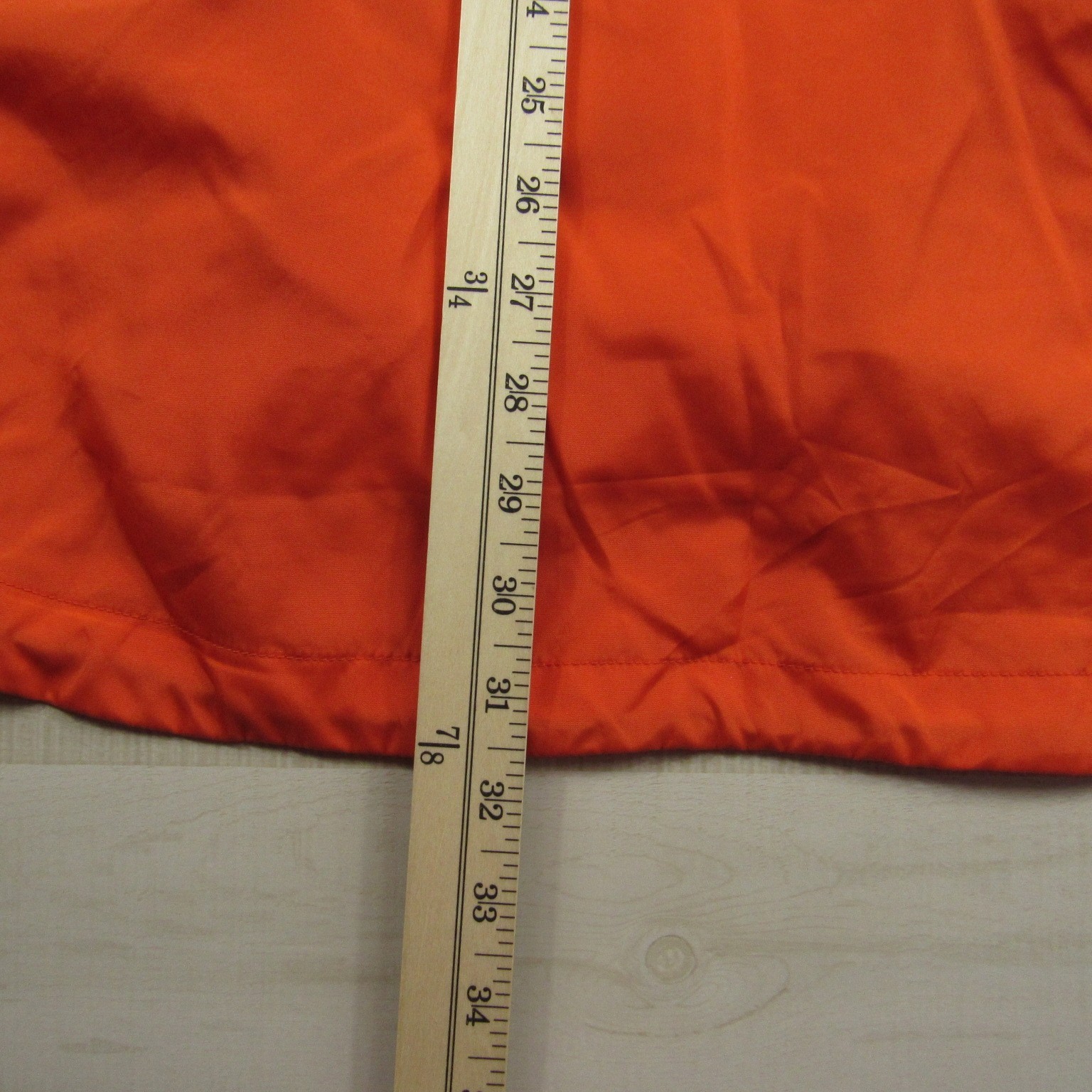 Canari Jacket Mens Extra Large Orange Bike Cycling Zip Lightweight Windbreaker