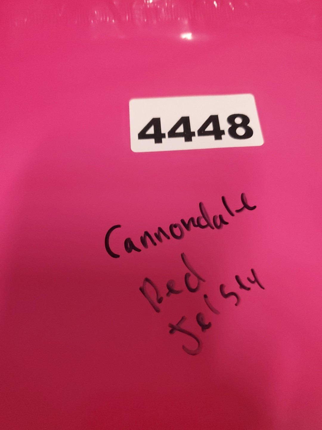 Cannondale Womens Cycling Jersey Sz Medium Full Zip Red Biking NEW NWT