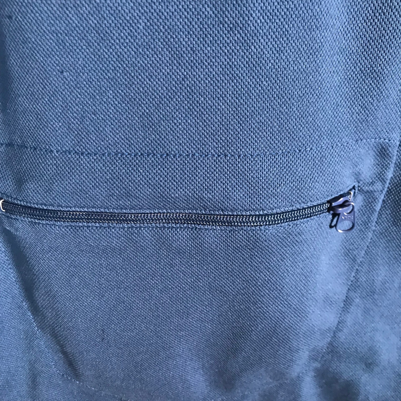 REI Cycling Jersey Shirt Dark Blue Pullover Back Pouch Pockets Med S/S Bicycle