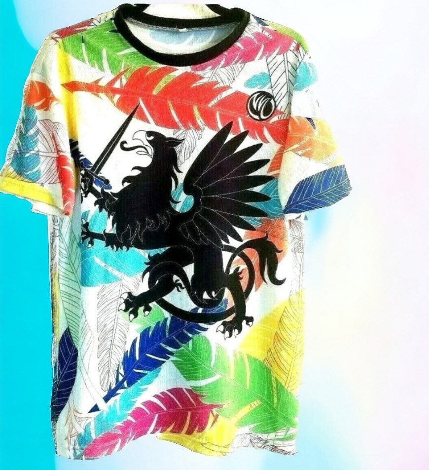 Jersey Dragon Pullover Shirt Size Medium Men’s