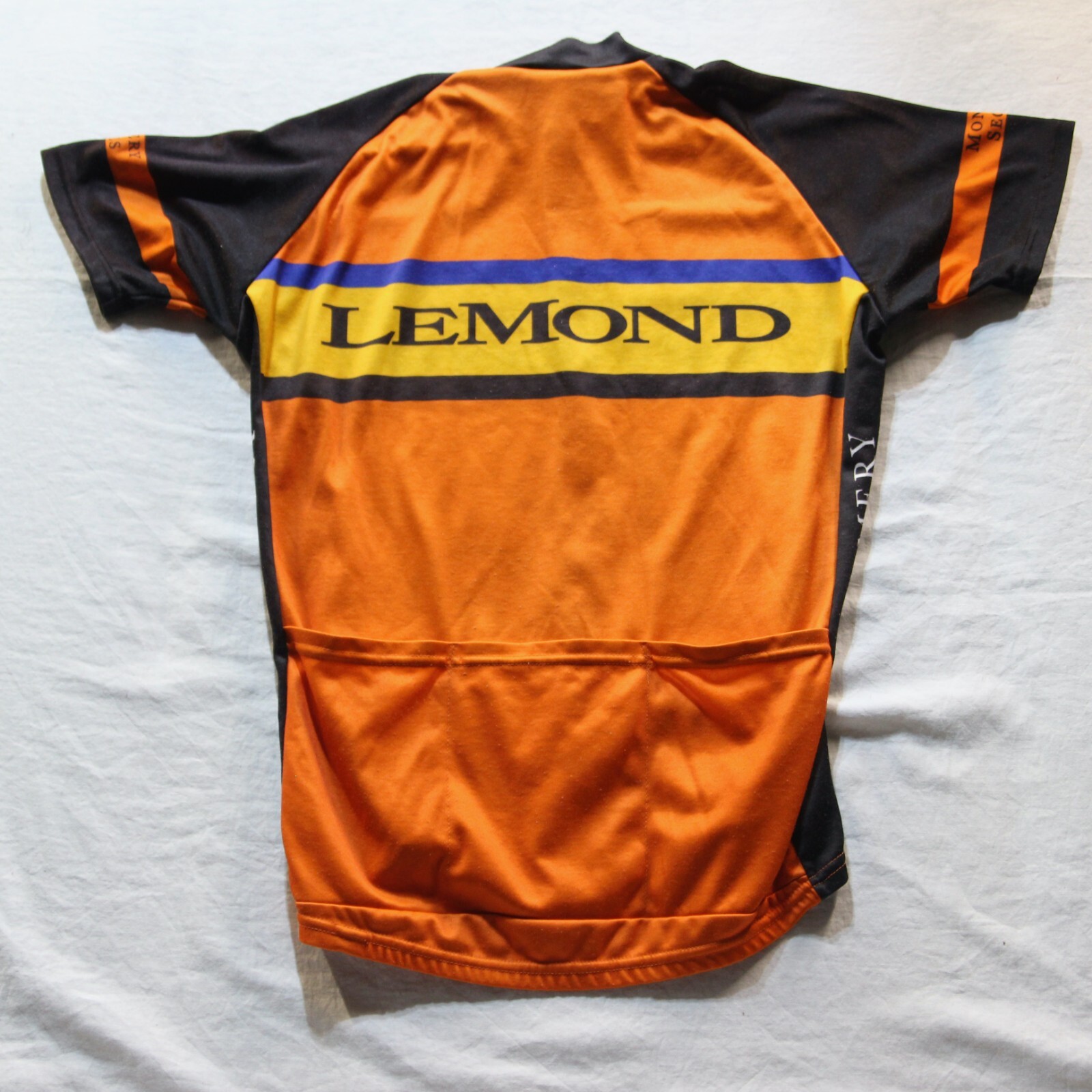 VTG Greg Lemond Cycling Team Road Bike Jersey USPS Stamp Montgomery Bell Shirt L