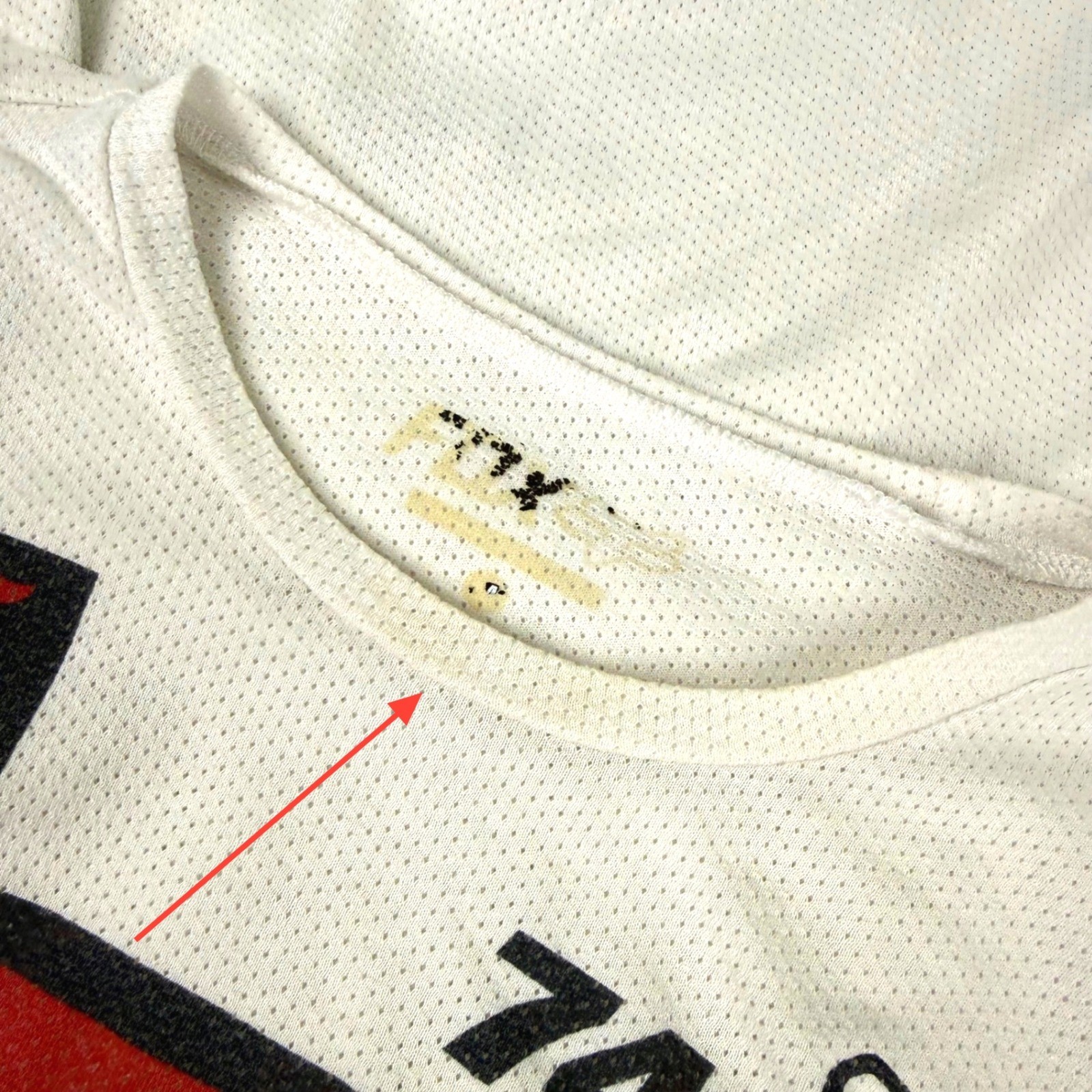 Fox Racing Mens Long Sleeve Mesh Motocross Jersey White Maroon Graphic Medium