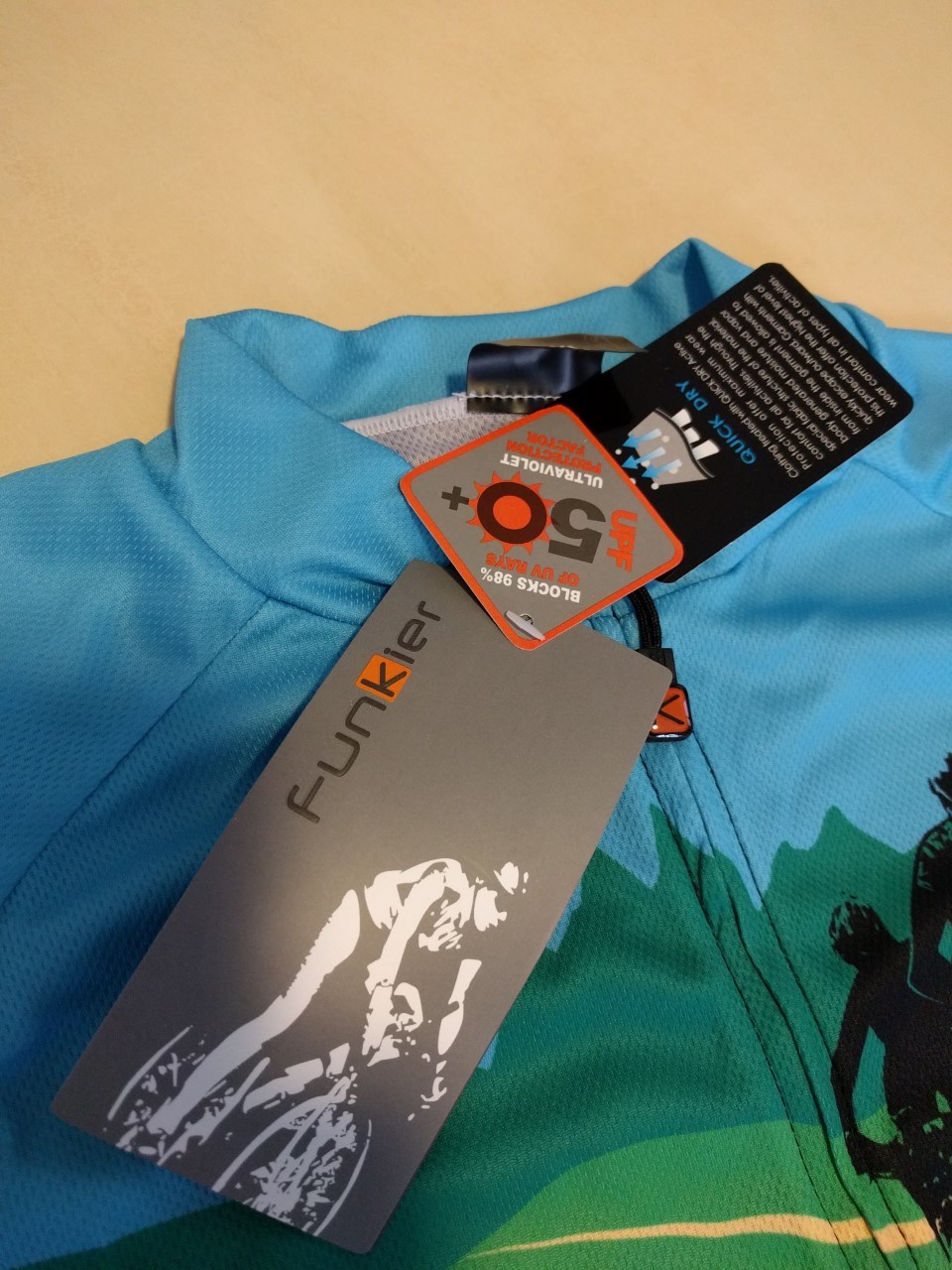 Funkier Jersey Cycling Finisher SS 2013 Epic Israel Holly Land MTB Race Road new
