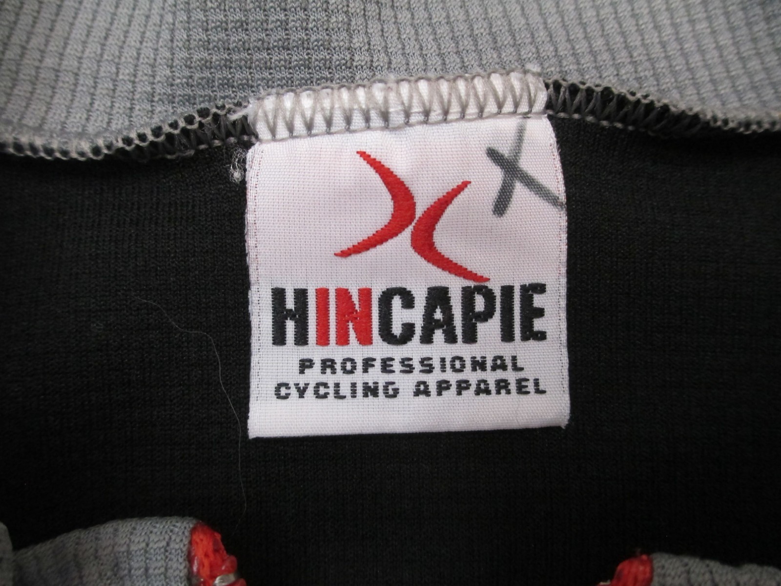 Hincapie Size XL Mens Multicolor Cycling Stretch Short Sleeve Full Zip Top 681