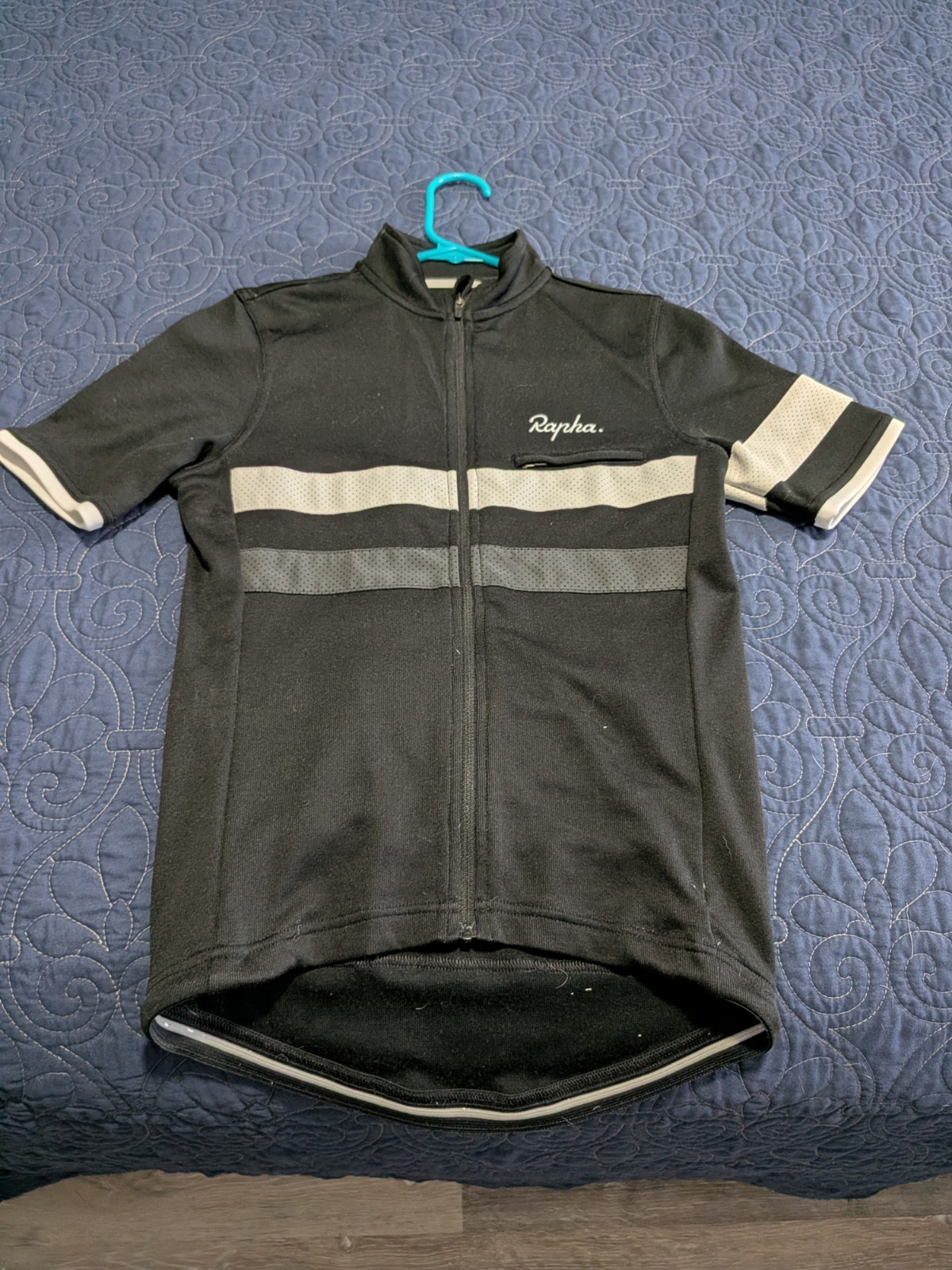 Rapha Brevet Jersey, Mens XS, Black