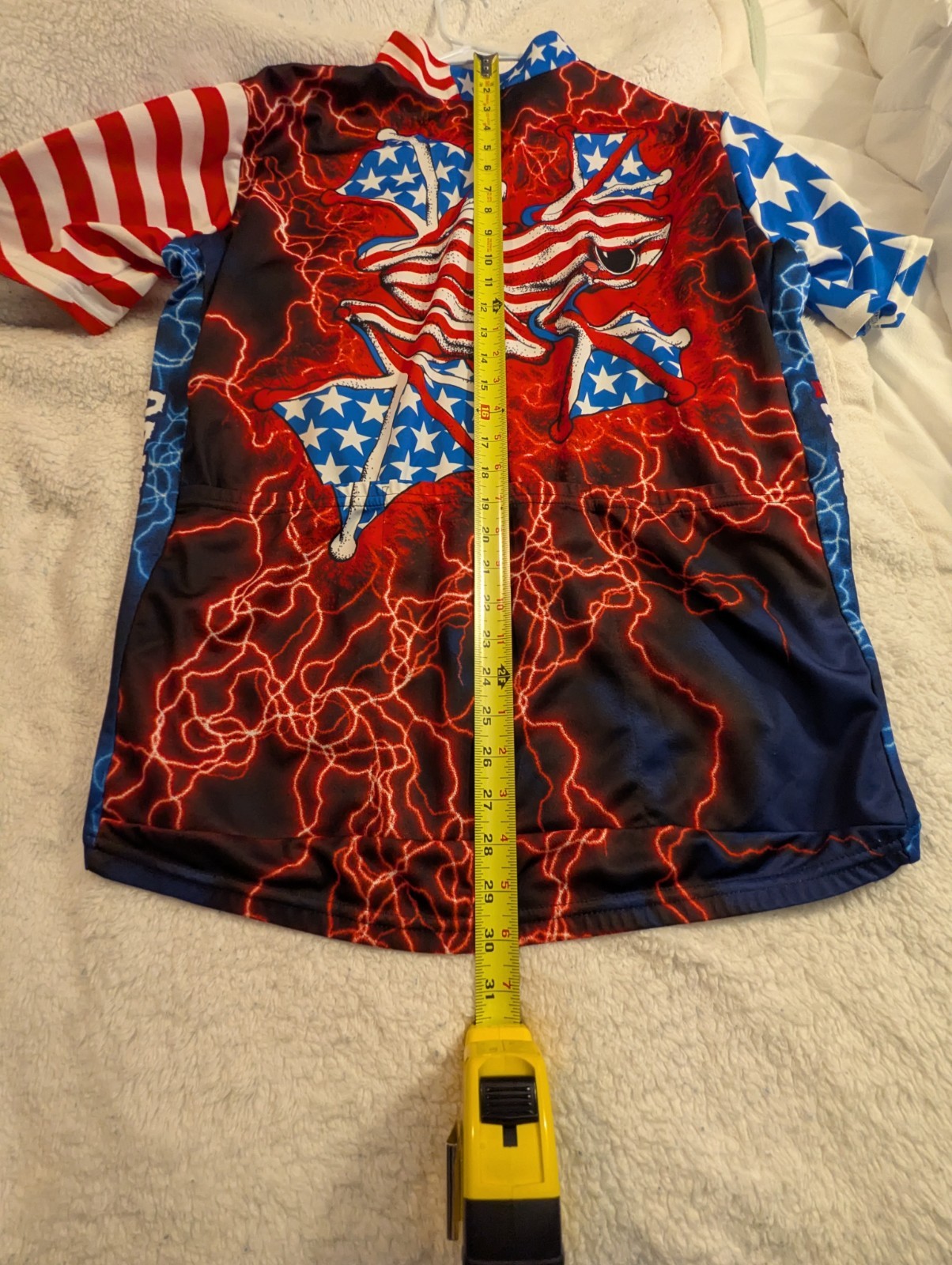Primal Wear Men XL, lot2, American Flyer Frog Short Sleeve 3/4 Zip bike Jersey
