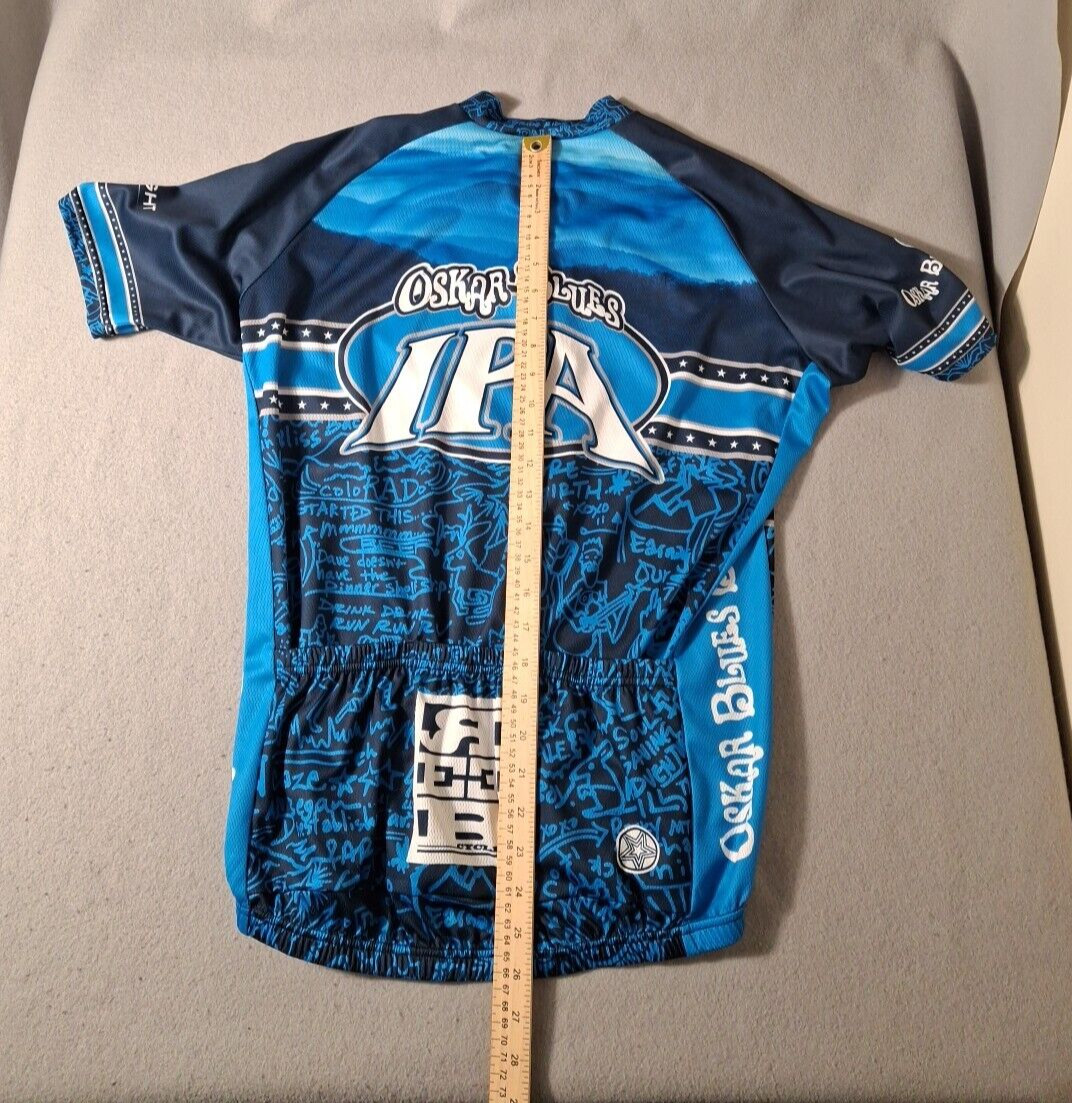 Starlight Cycling Jersey Mens L Breathable Full Zip Active Club Graphic Print