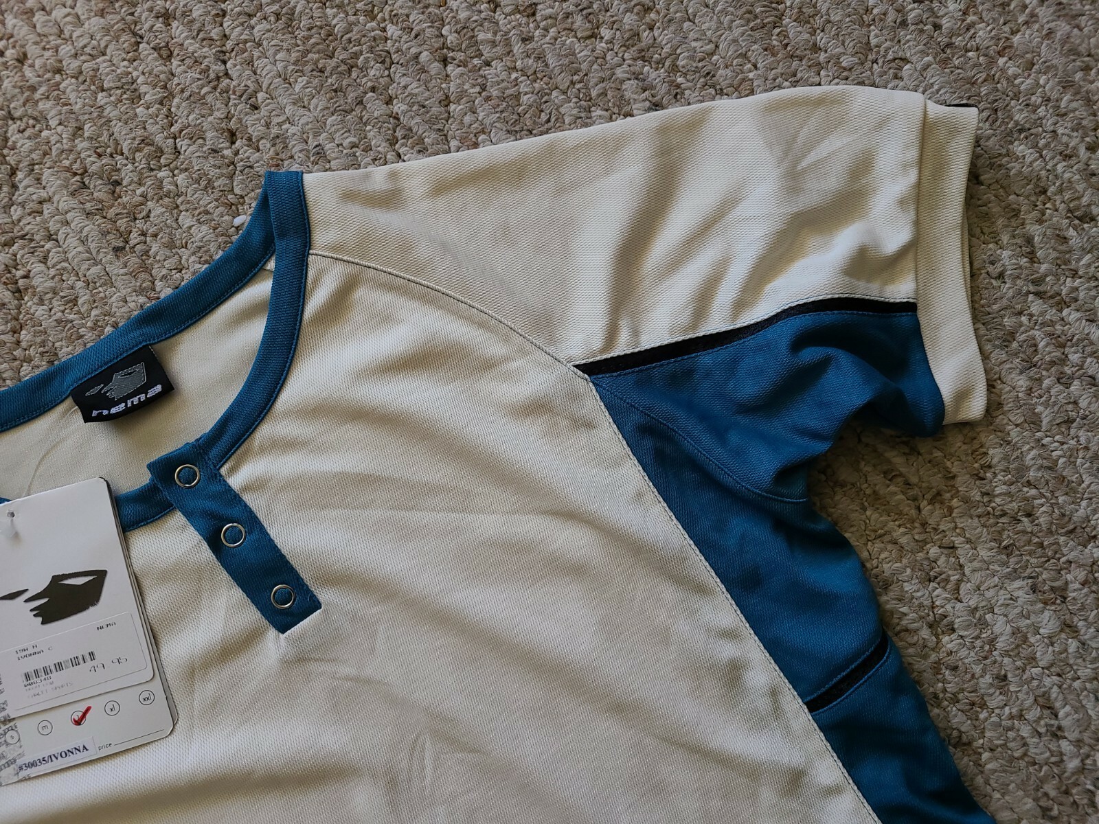 New Nema Ivonna Women’s Mountain Bike Jersey Color Tan Size Large L Short Sleeve