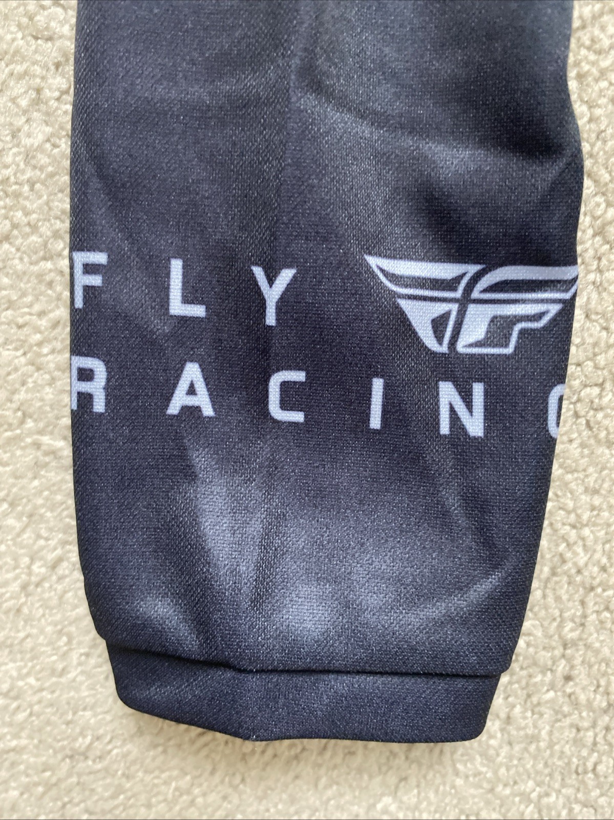 Men’s Fly Racing Size S Black Radium Long Sleeve Jersey NWT