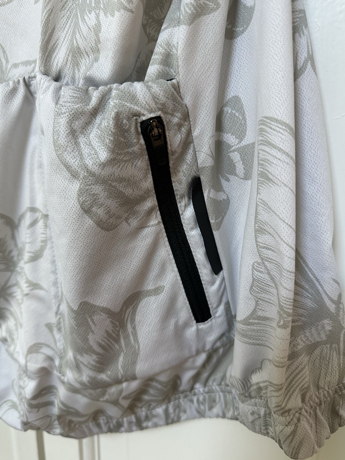 Velocio Floral SE Short Slv Cycling Jersey Men SMALL White Road Gravel Race Fit