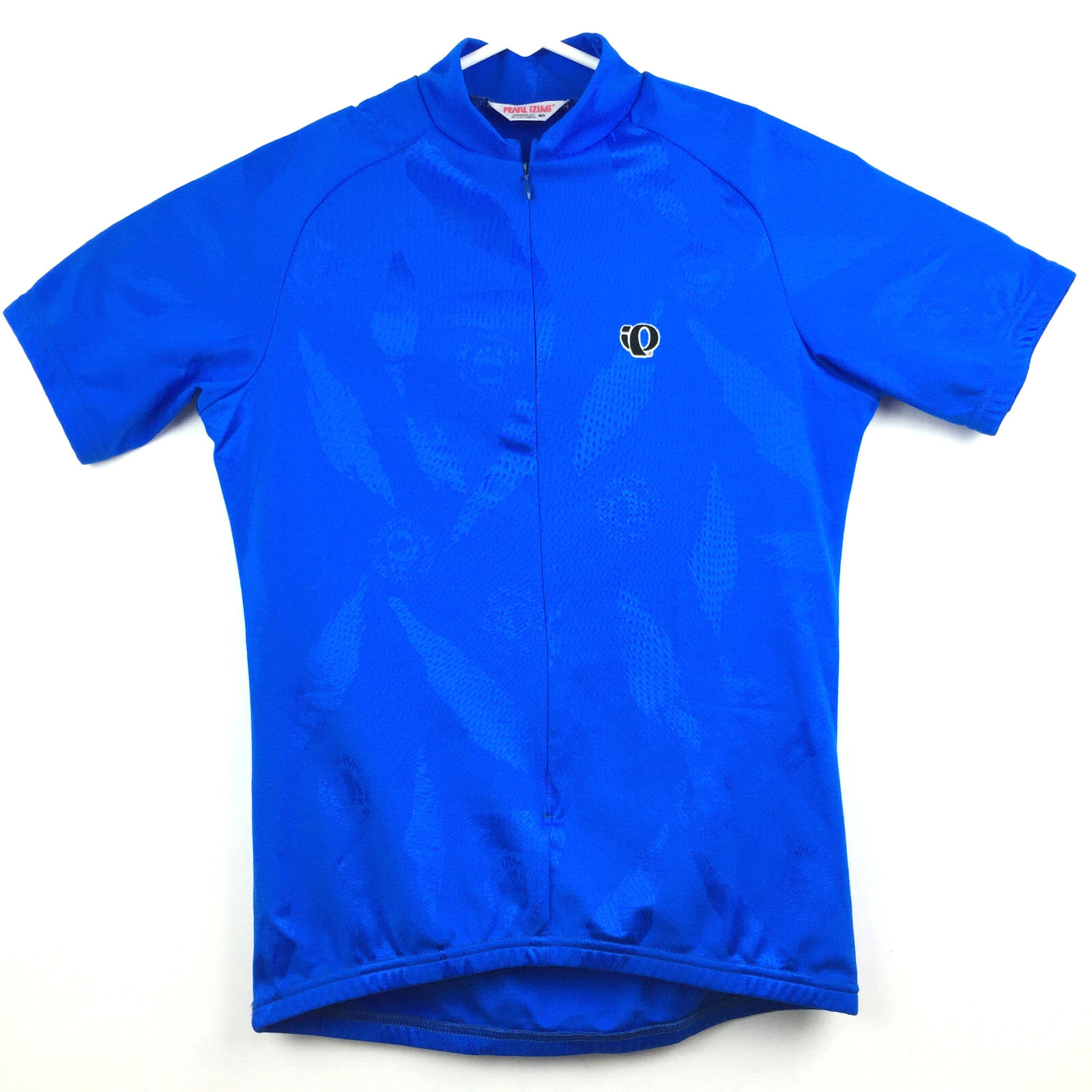 Pearl Izumi Womens Medium (36 in Chest) Blue 3/4 Zip Cycling Jersey