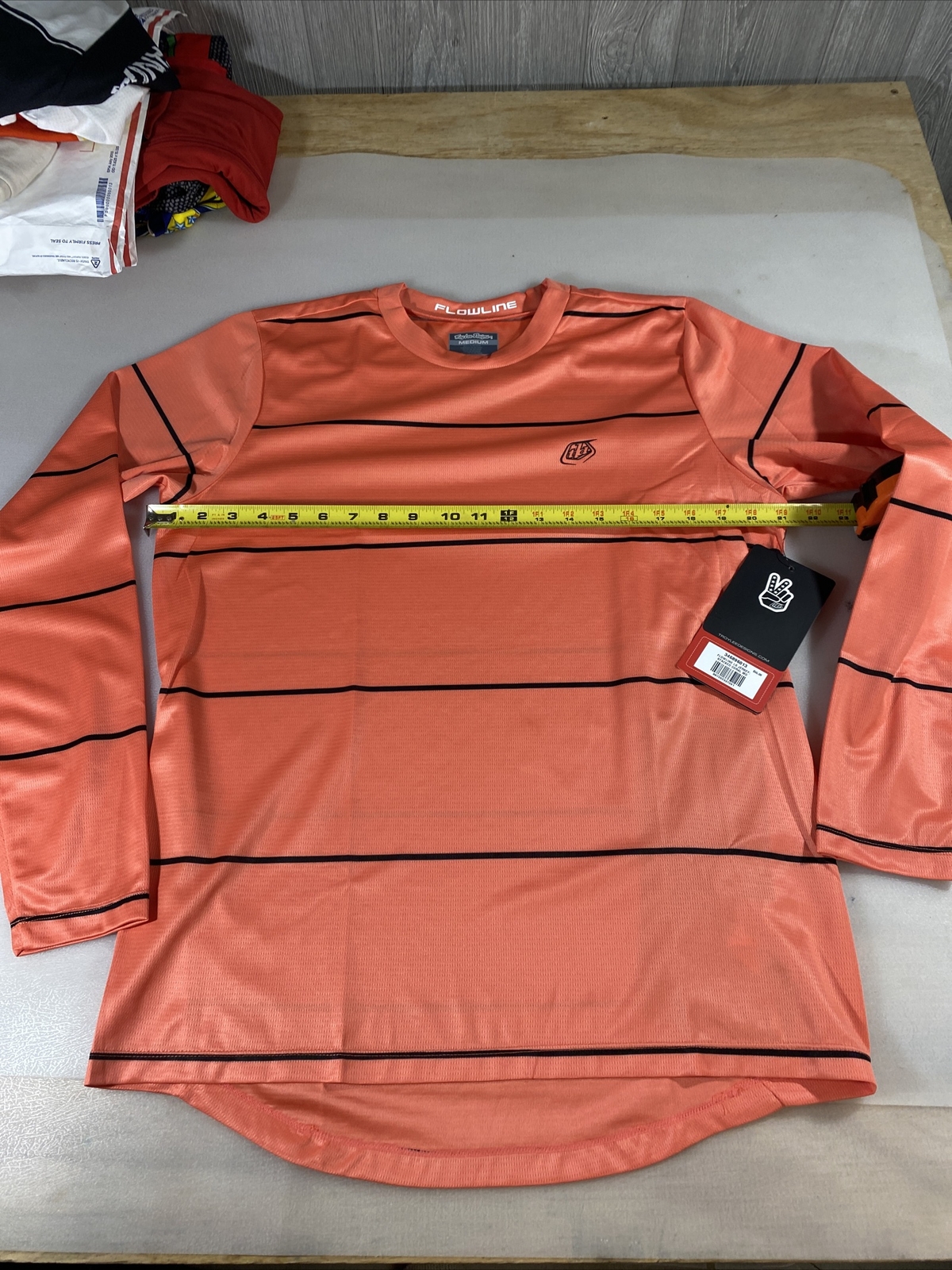 Troy Lee Designs Flowline long sleeve casual MTB cycling jersey Medium M (7472)