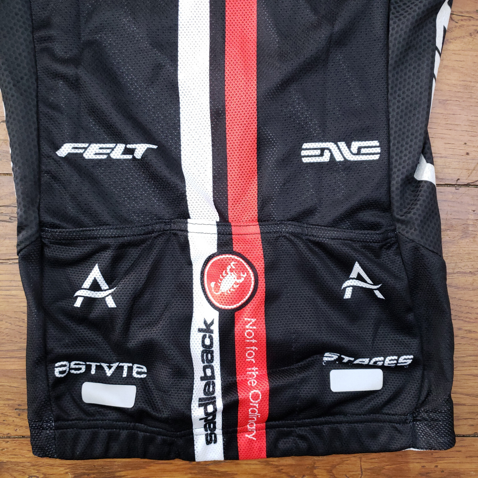 Castelli Mens XXS Cycling Jersey Aero Race 5.1 SS Road Bike Team NFTO 2XS