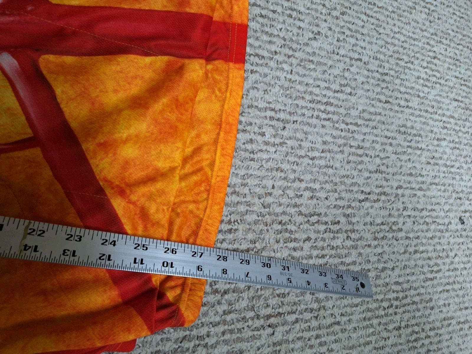 Primal Cycling Jersey L Red Yellow Frog Graphic Easy Rider 1/4 Zip Shirt