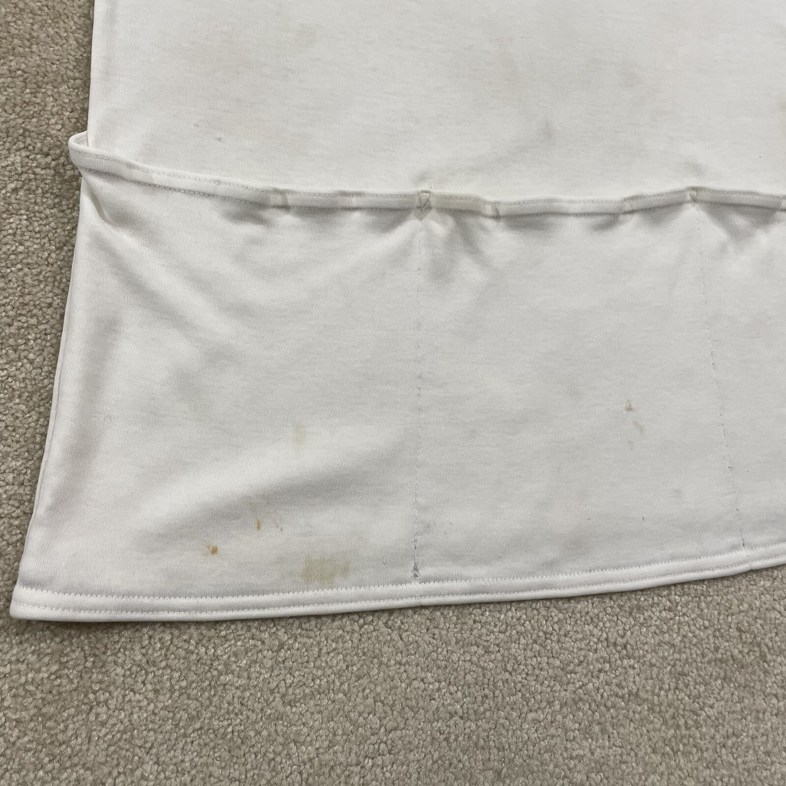 Vintage 80s Franklin Hampshire MA Cycling Jersey 1/4 Zip Cotton Blend Bike Top