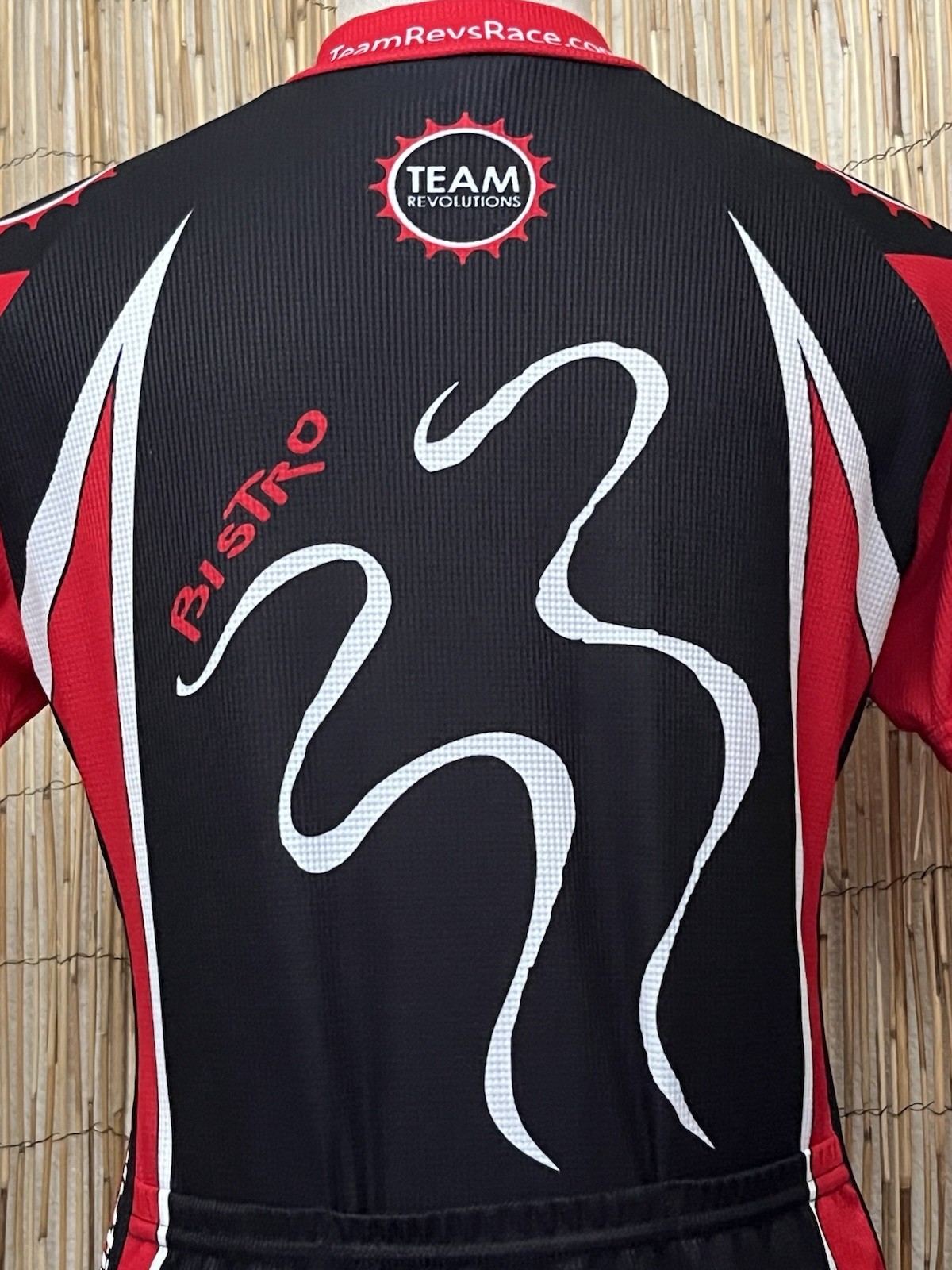 Voler Womens Team Revolutions Full Zip Cycling Jersey-Medium-100% Polyester