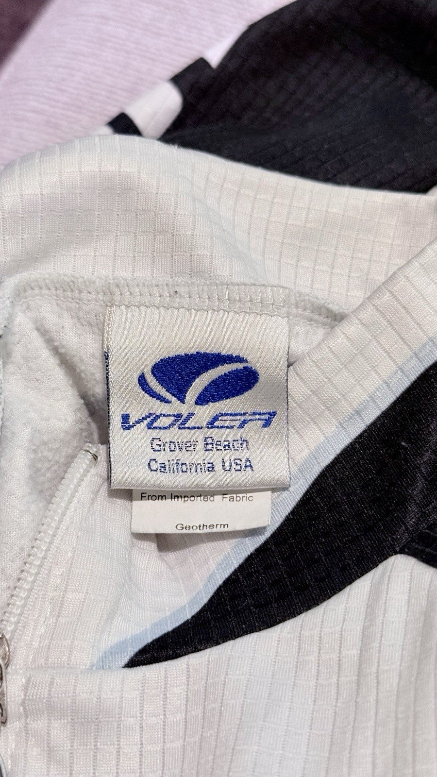 Voler SRAM Cycling Jersey Womens Medium White Pockets Full Zip World Bicycle