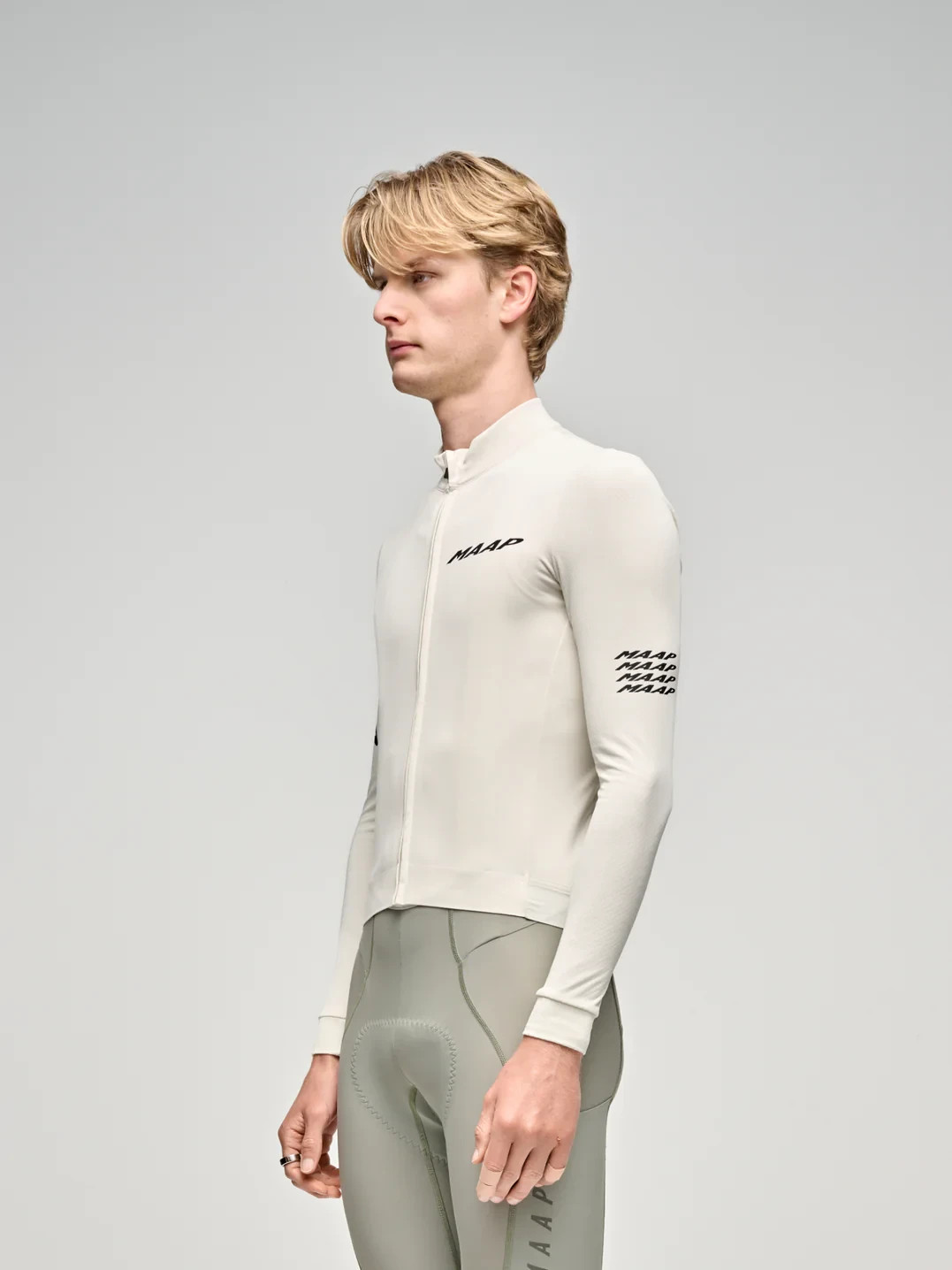 MAAP Emerge Thermal LS Jersey- Large size- Vapour