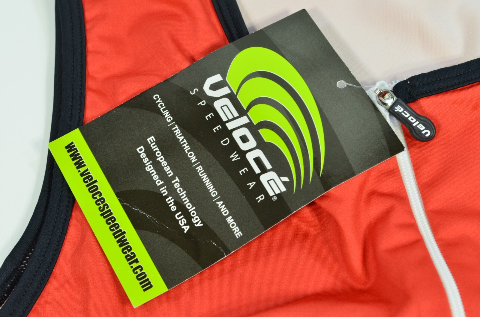 Veloce Speedwear New Cycling Bicycle Tank Top Jersey Shirt Polyester Red