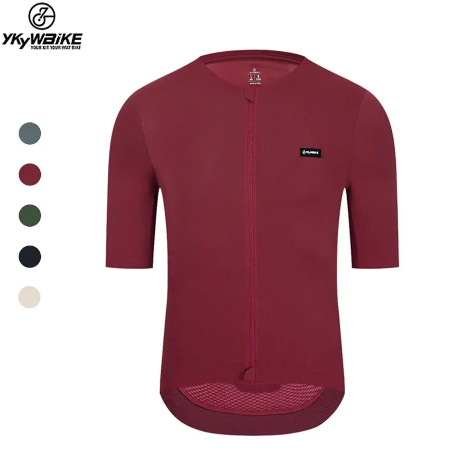 Men Summer Cycling Jersey Short Sleeve UPF50+ MTB BikeJersey activewear