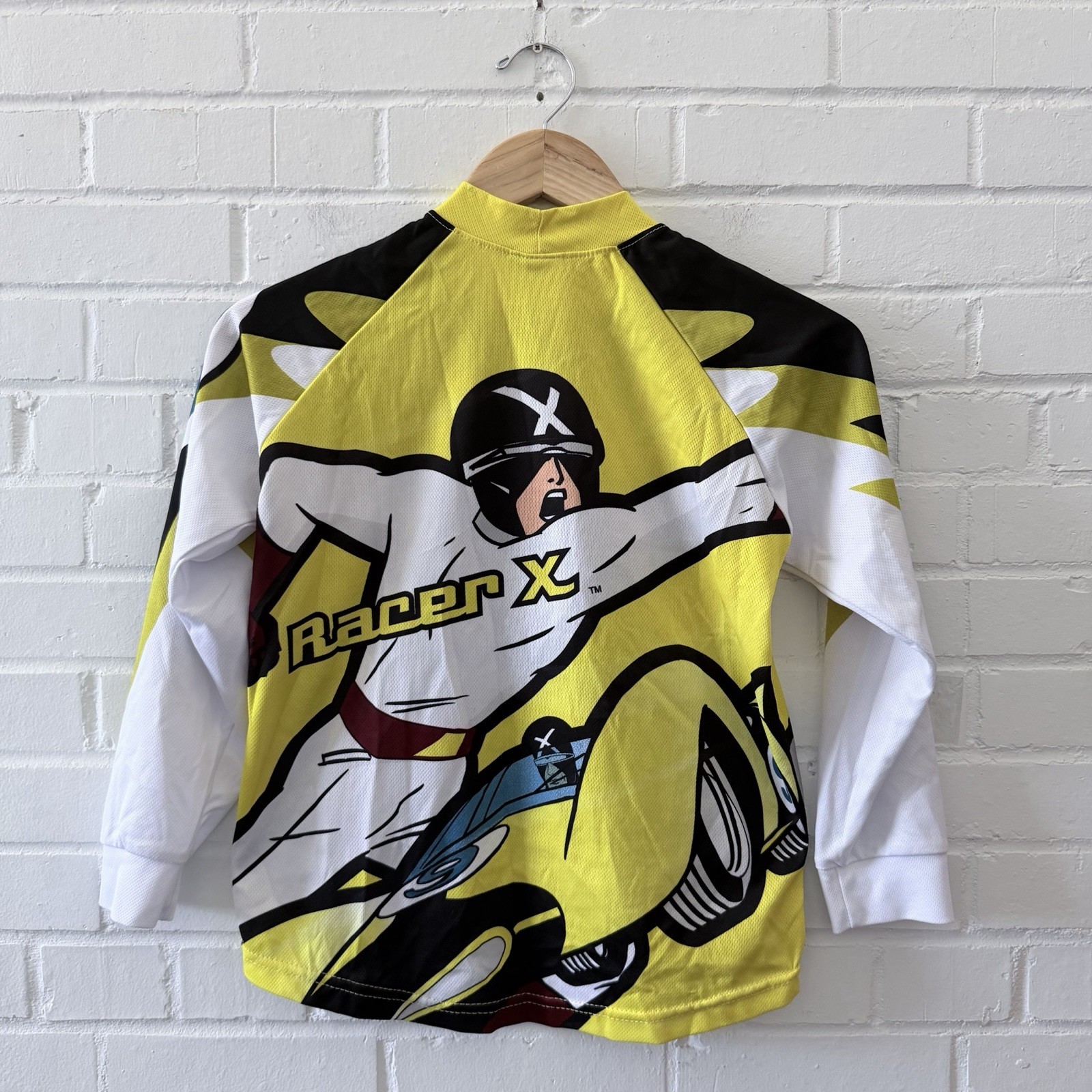 Speed Racer X Men’s Size Small Long Sleeve Cycling Jersey Adrenaline Promotions