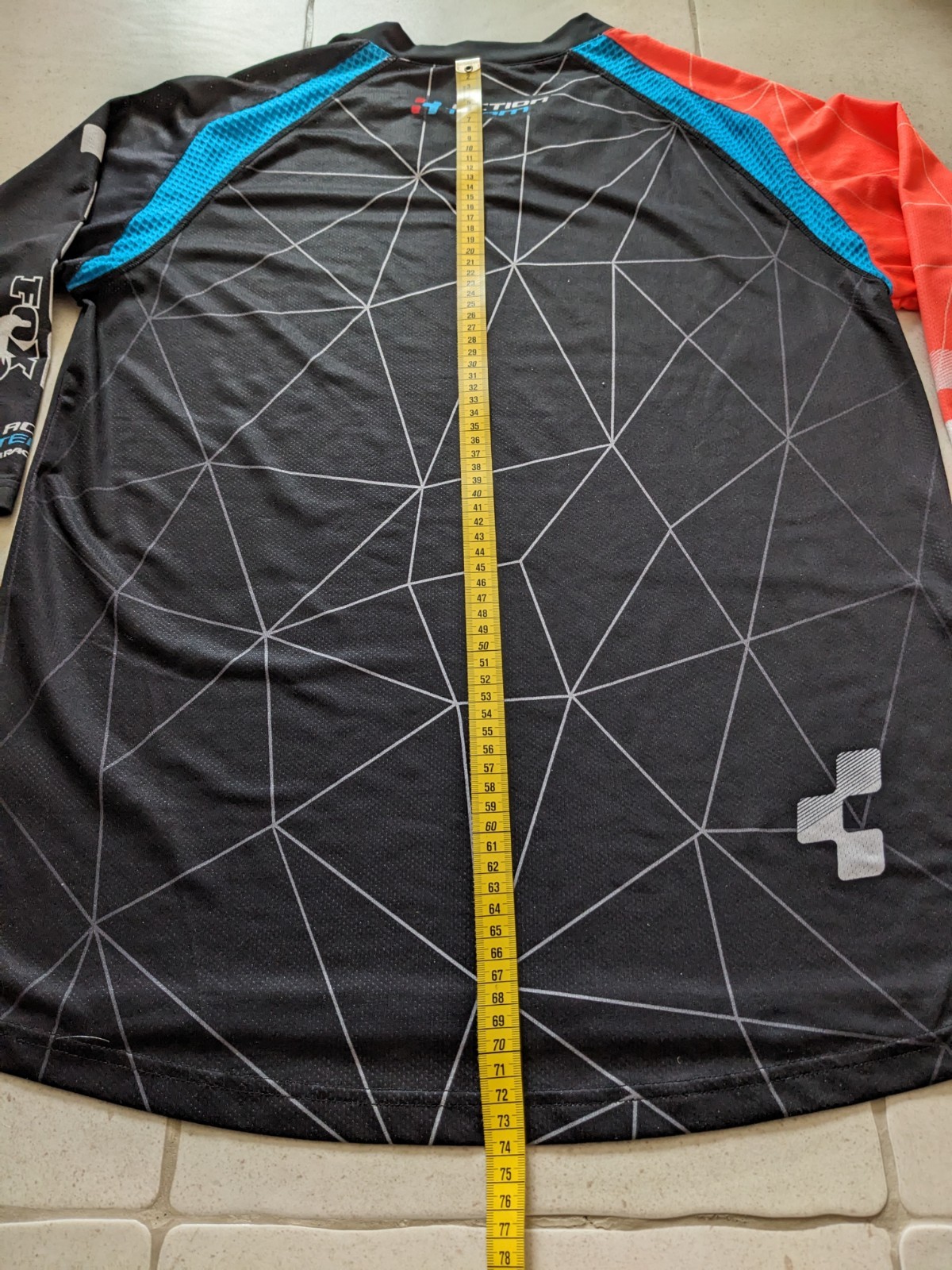 Cube Action Signature Cycling Jersey Round-Neck sleeve 3/4 size L