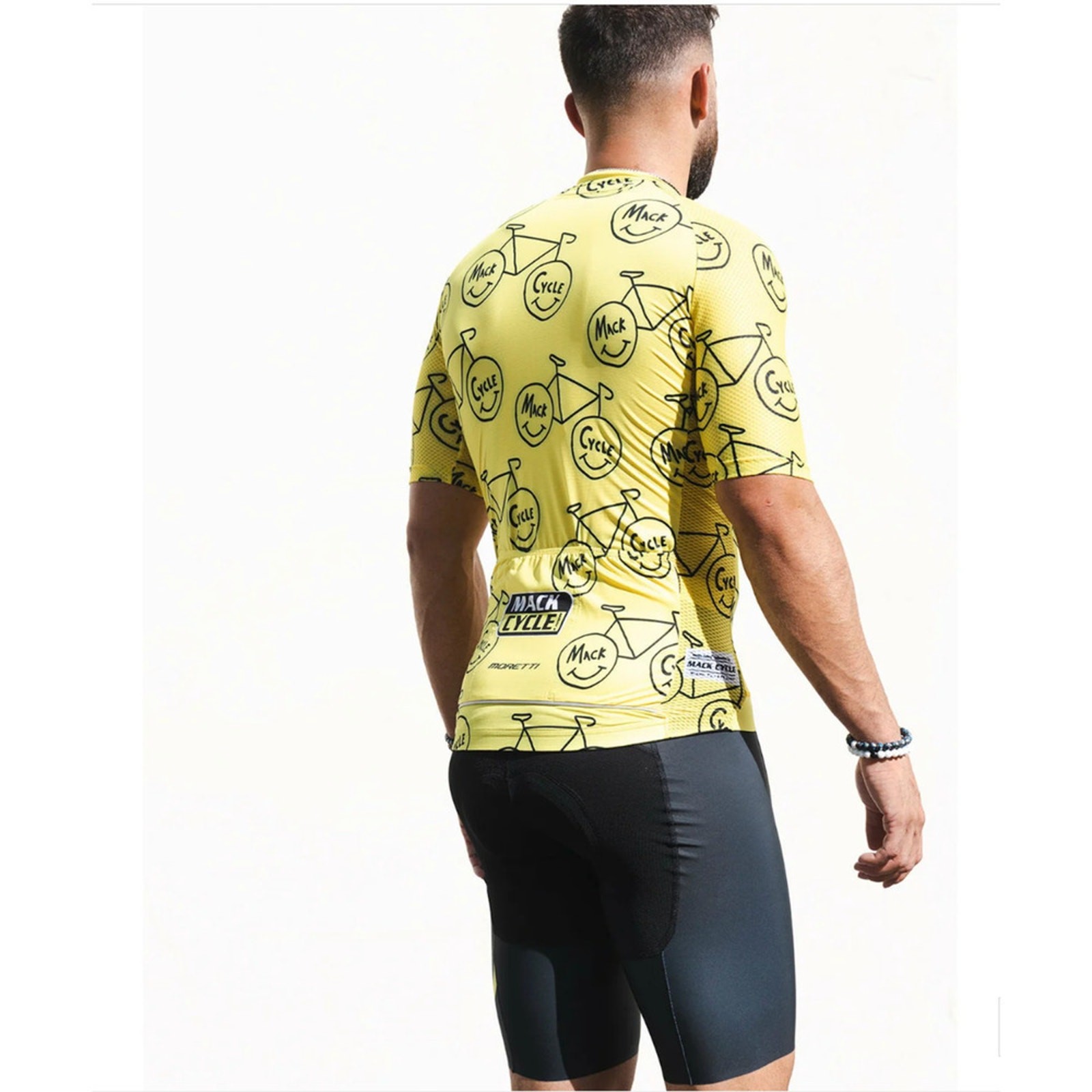 Mack Cycle Happy Riding Men’s Bike Jersey Size 2XL