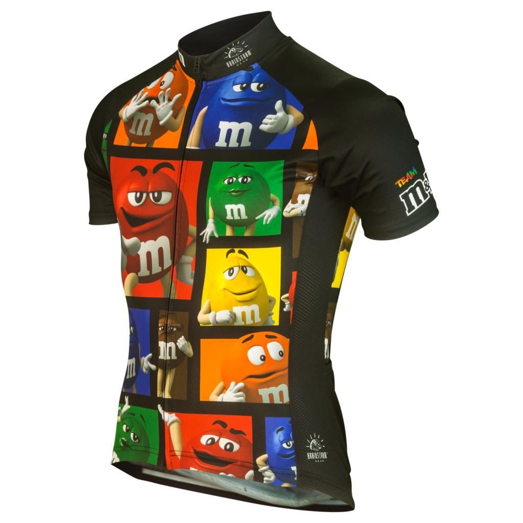 Team M&M’s Men’s Cycling Jersey (S, M, L, XL, 2XL)