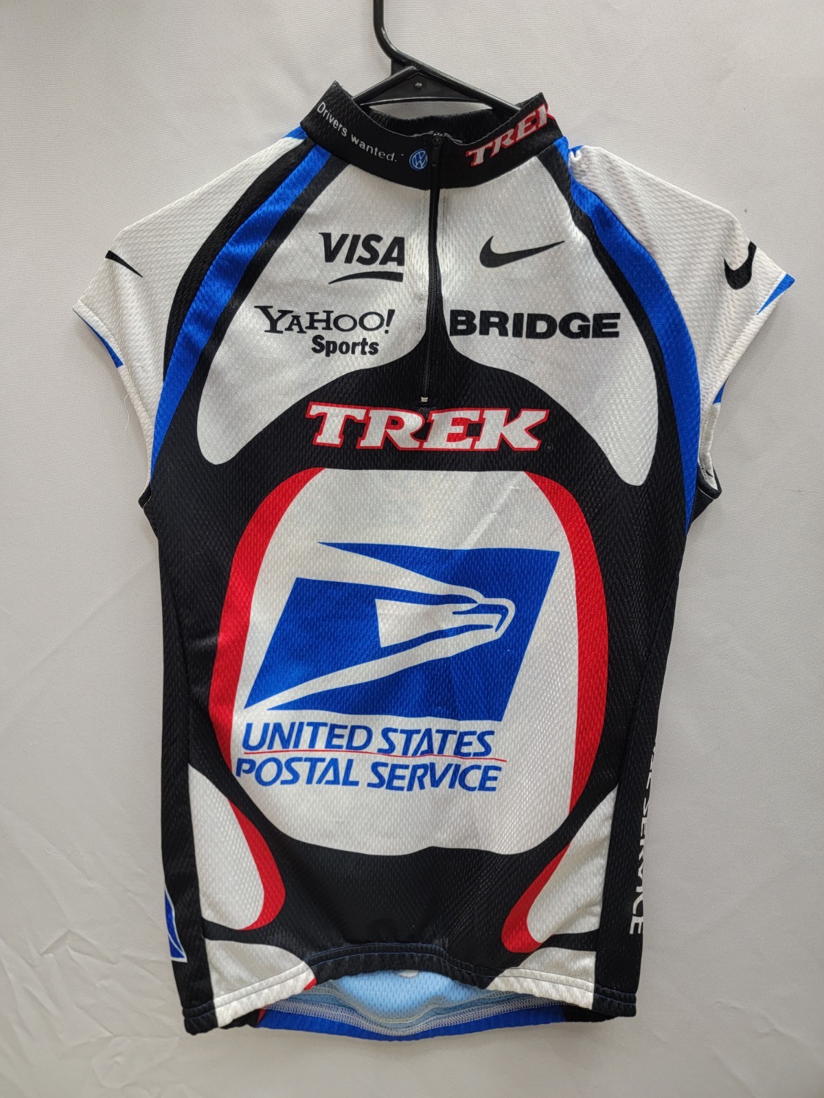 Rare Nike USPS Lance Armstrong Vintage Tour The France Jersey Size Small