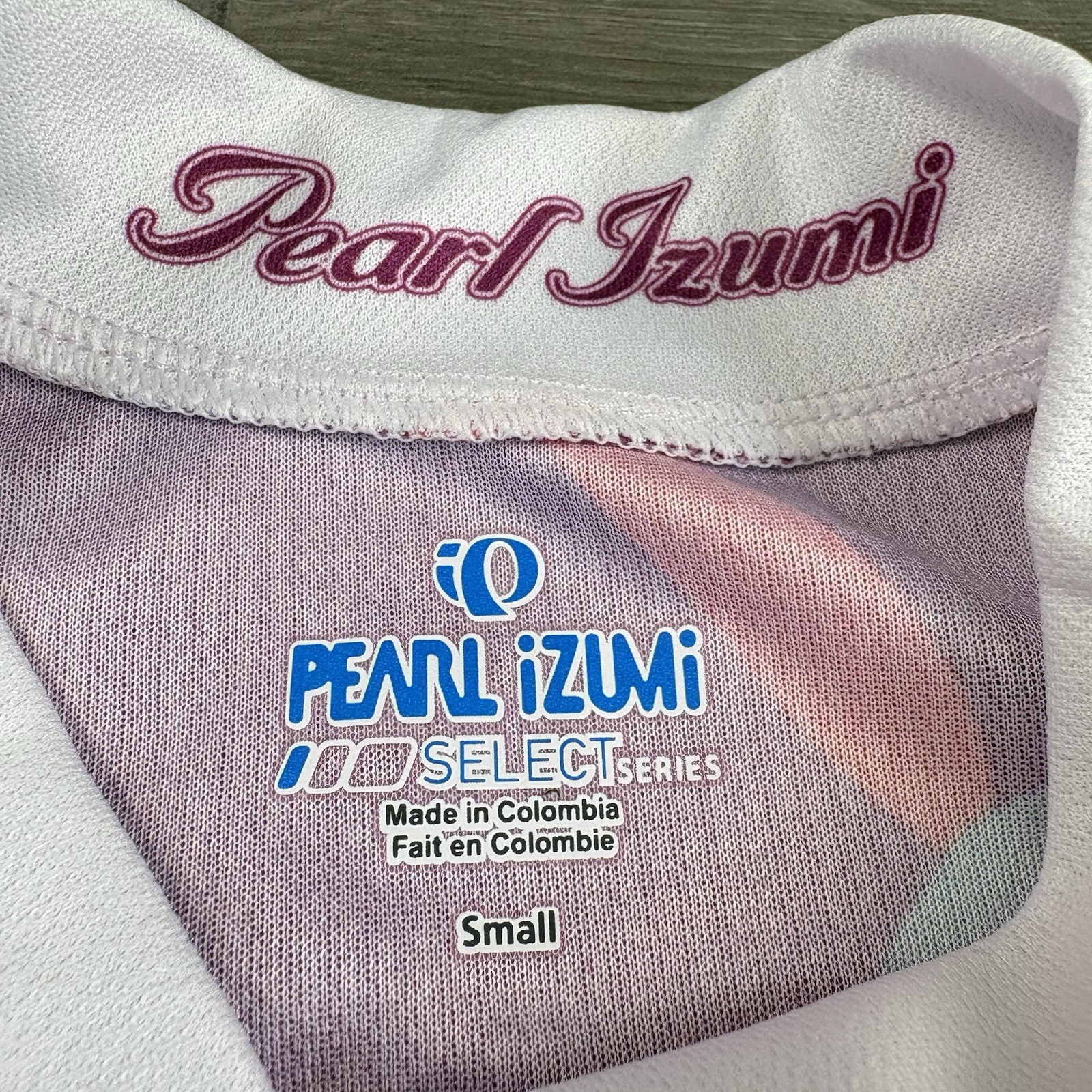 IP Pearl Izumi Womens Small Limited Select Series Bicycle Jersey Back Pocket