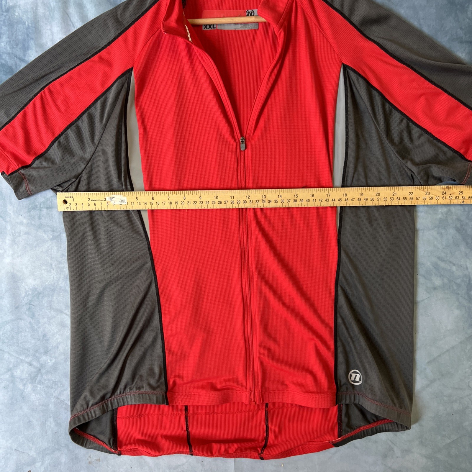 Novara Red Black And Grey Cycling Jersey XXL – 1079-1S