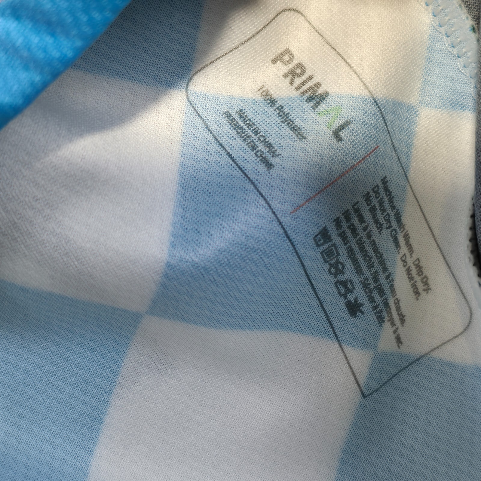 Primal Men Bike To Create a World Free Of MS Short Sleeve Cycling Jersey Size S