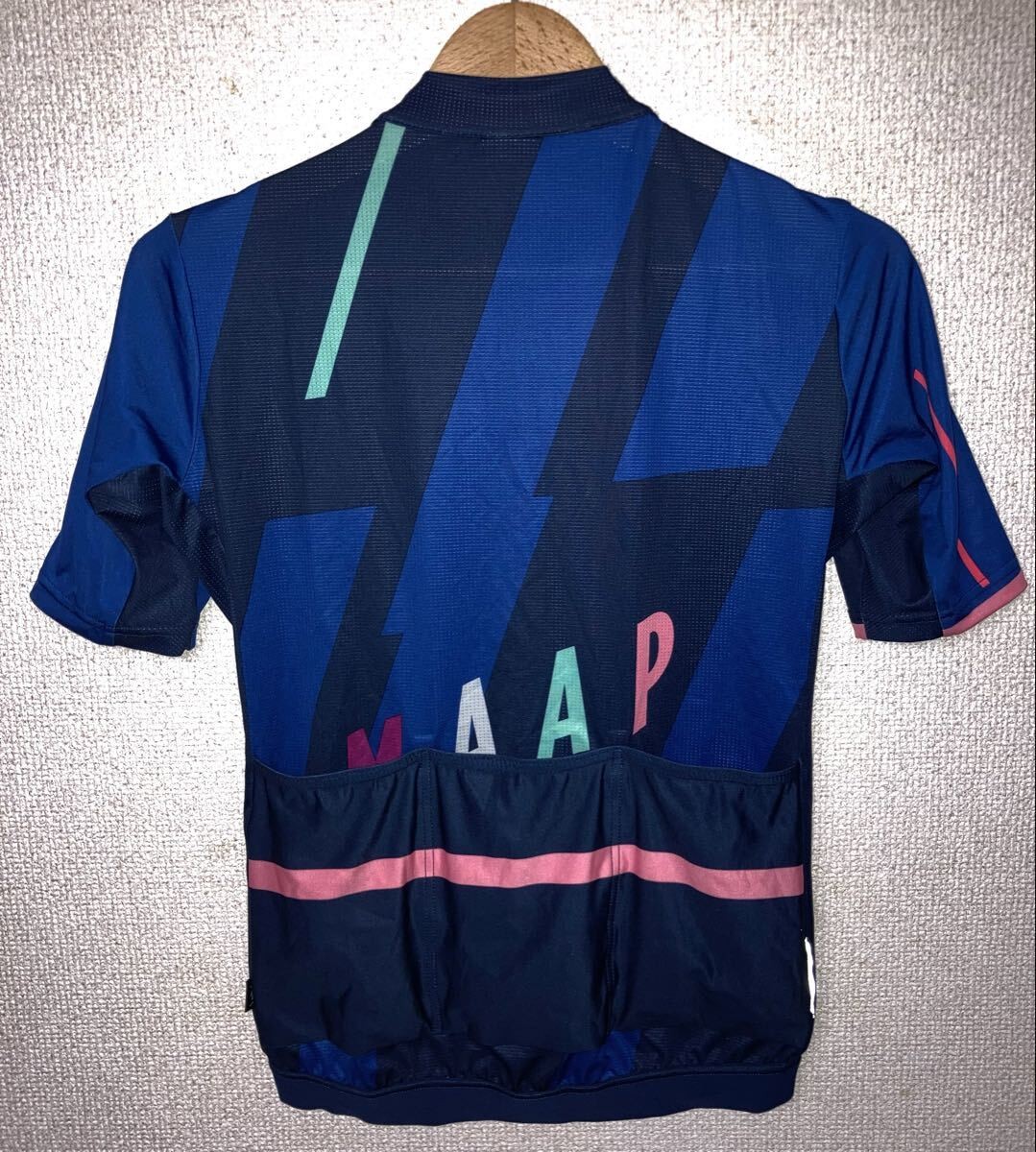 MAAP Cycling Jersey, Size M, Made in Italy, Navy-colored MEN