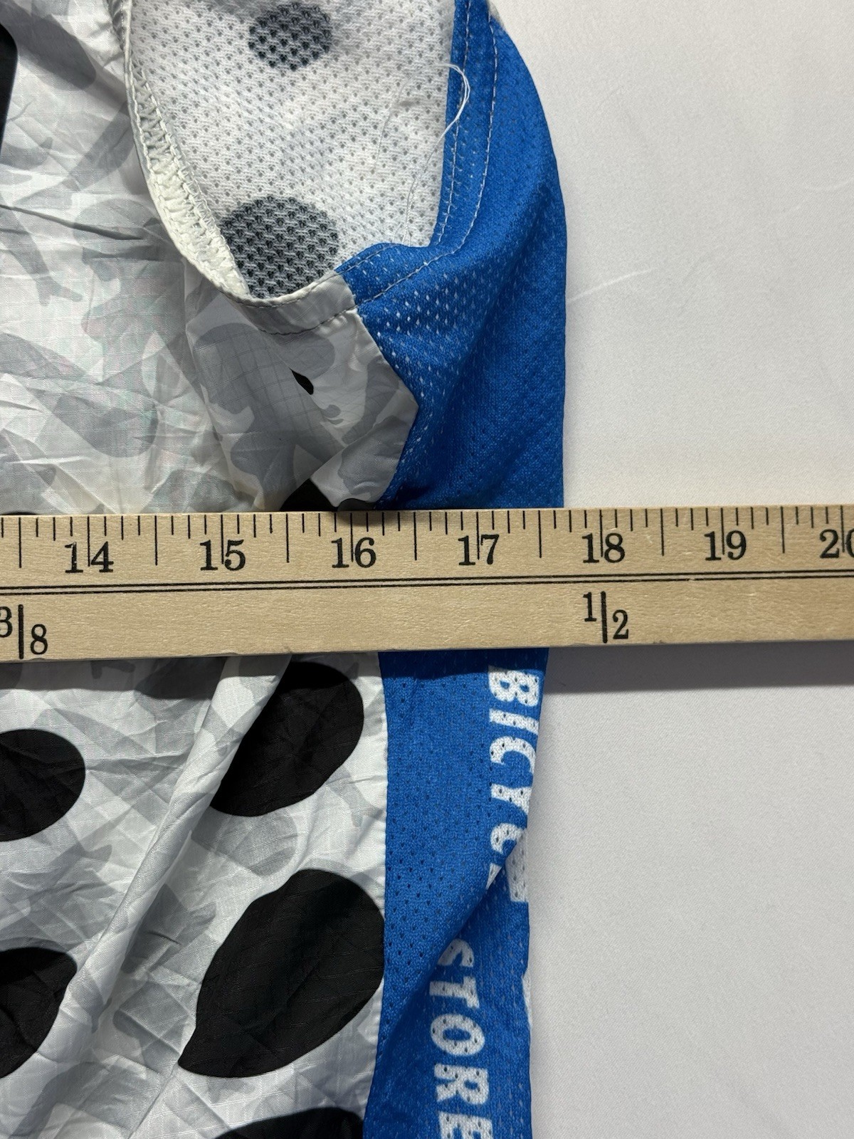 Voler Trek Echelon Team Cycling Wind Vest White Unisex Size Medium Zip Front