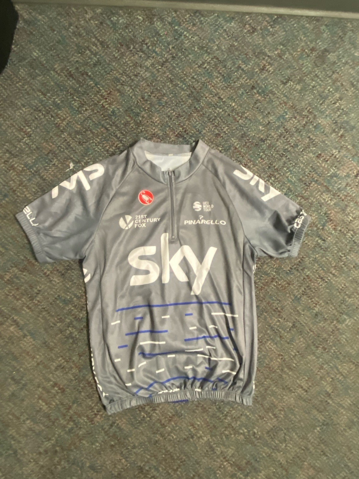 Pinarello Set Of 2 Mens Cycling Jersey Size M Short Sleeve