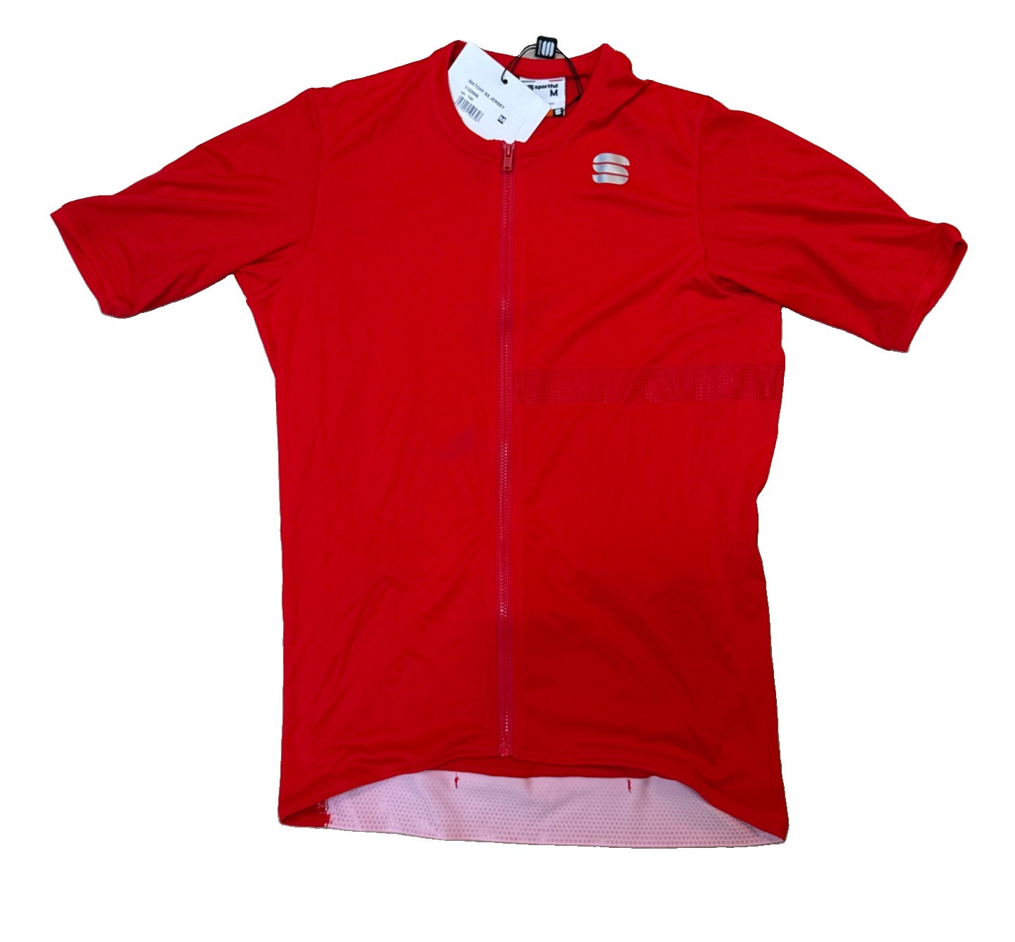 Sportful Matchy Short Sleeve Cycling Jersey Men’s Medium Red Style# 1122006