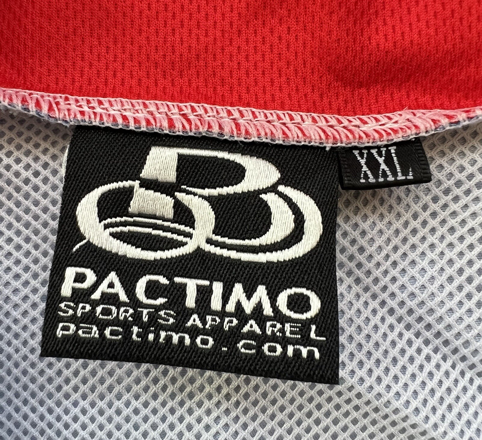 Pactimo Cycling Jersey Womens 2XL Swiss American Bikes Full Zip Sleeveless Bike