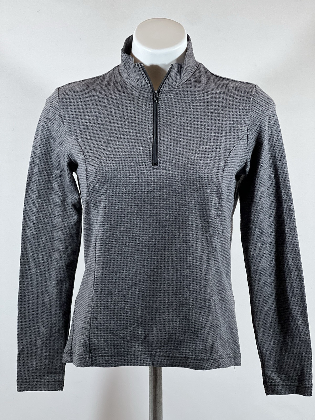 REI Cycling Jersey Womens Medium Gray Long Sleeve Gorpcore Athleisure Bike