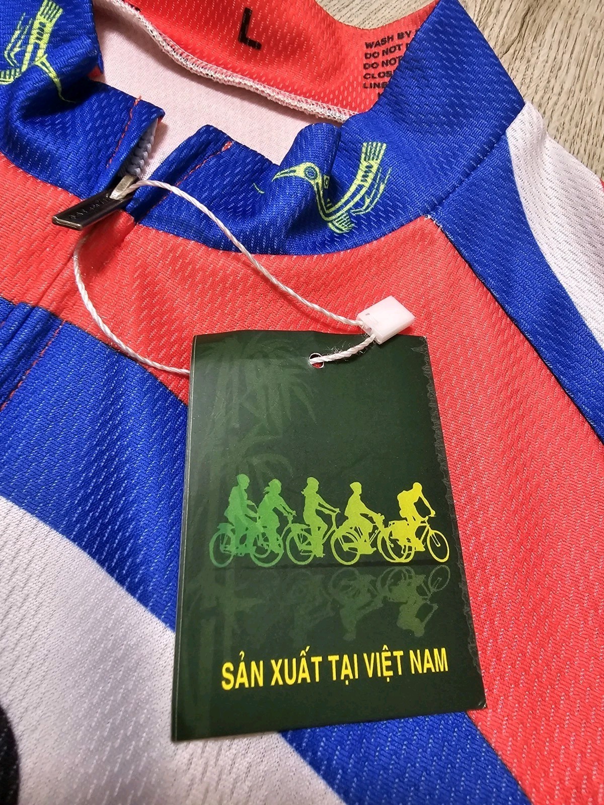 VIETNAM CYCLING JERSEY VELO SHIRT YIN YANG CYCLING JERSEY NEW TAG JERSEY L
