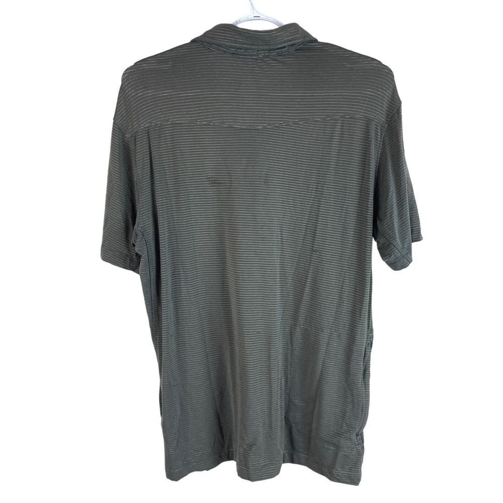 Club Ride 1/4 Zip Cycling Shirt Mens M Gray S/S Stretch Polyester Back Pocket
