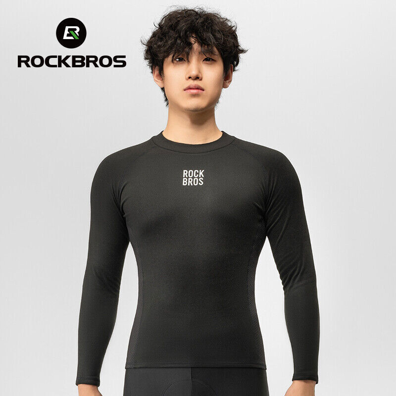 Autumn And Winter Warm Sweatshirt Long Sleeve Bike Fleece Cycling Jersey Liner