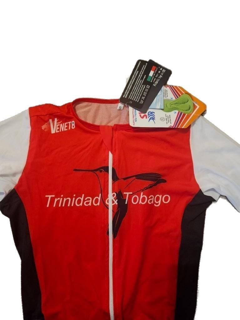 Veneto Trinidad & Tobago Long Sleeve Cycling Skinsuit VNT 164