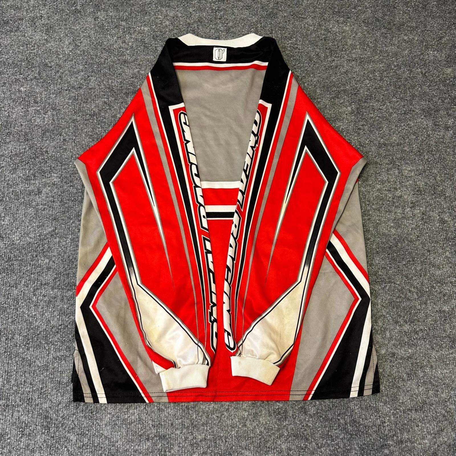 O’Neal Racing Jersey Mens Size XL Red Black Graphic Long Sleeve Motocross BMX