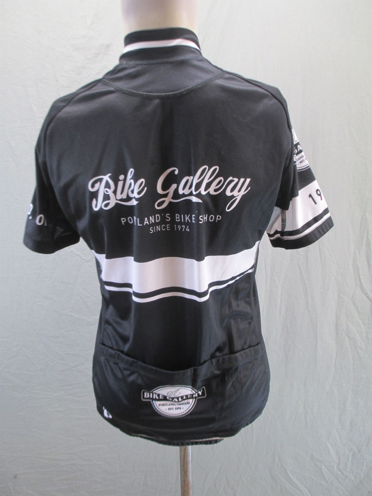 Pearl Izumi Size L Womens Black Cycling Compression Sport Full Zip Jacket 975