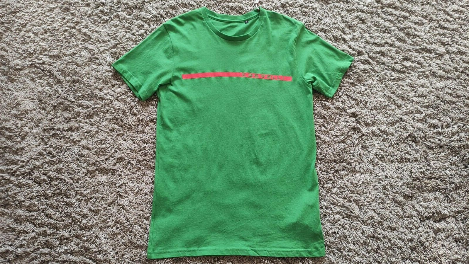 Castelli Ventaglio TEE Men’s Short Sleeve T-Shirt 100% Cotton,Green Size: M NEW!