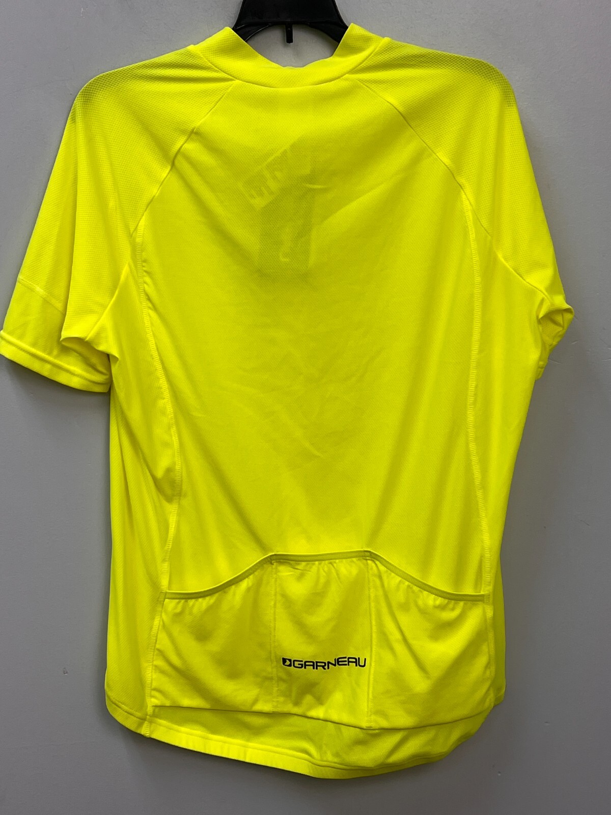 Lewis Garneau Men’s Lightweight Cycling Jersey Full Zip 3 Back Pockets Bicycle